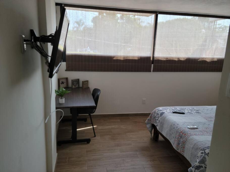 Departamento Privado7, 2 Camas Matri, Parking, Cocina Equipada, Wifi 65 Mb, 2 Climas,Centrico,Tv Smart Apartment Ciudad Valles Ngoại thất bức ảnh